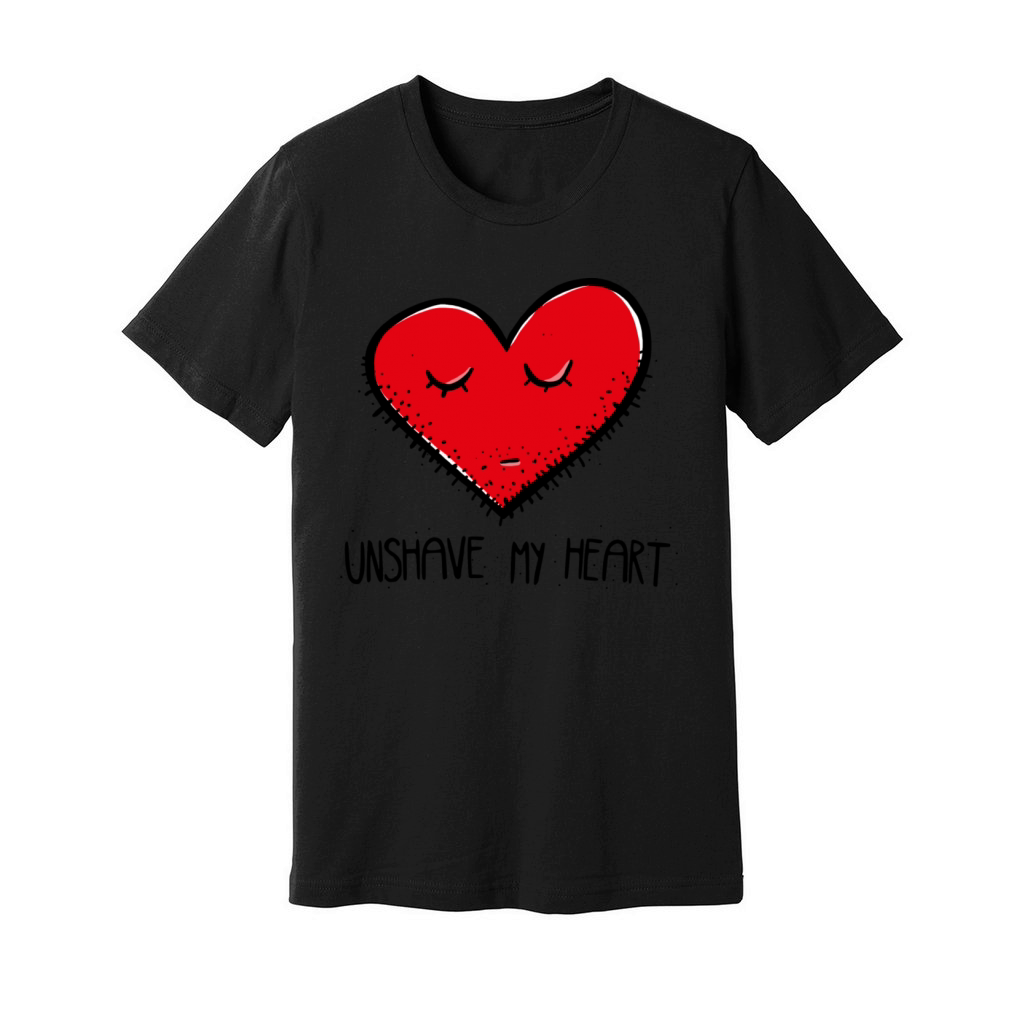 Unshave My Heart Unisex Jersey Tee