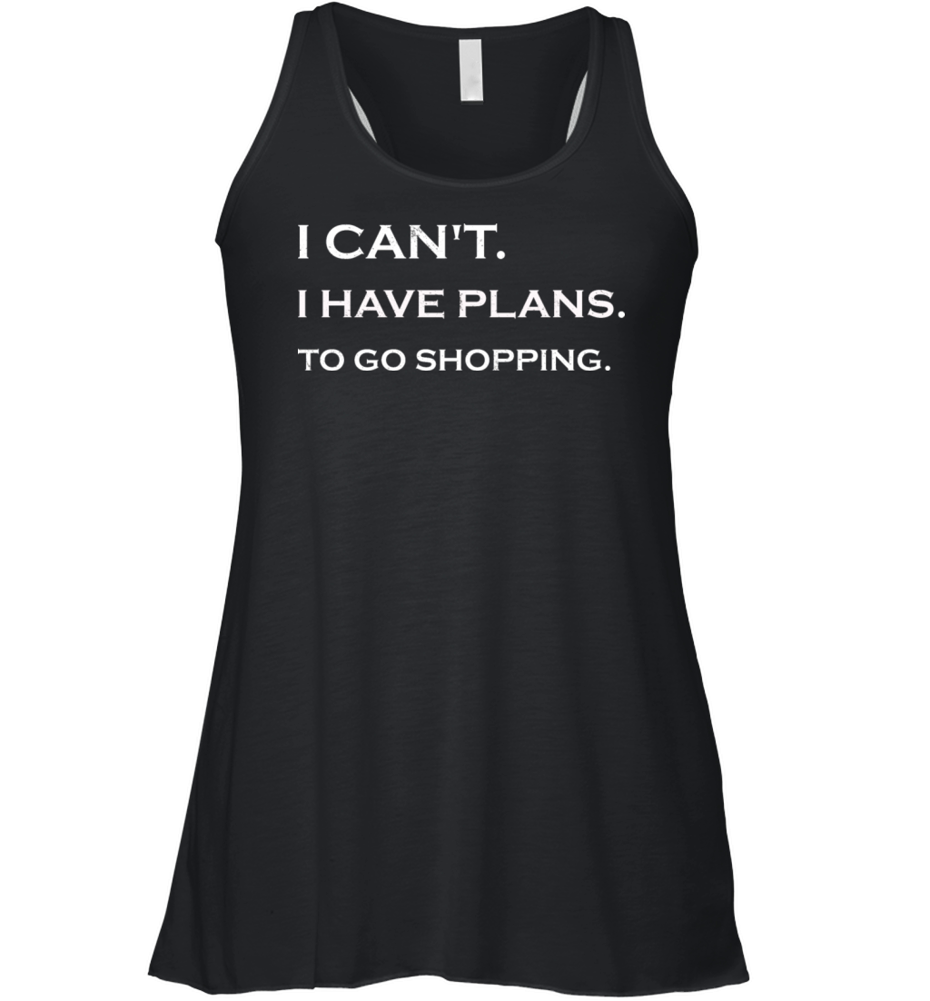 Plans to go shopping Women's Flowy Tank Top