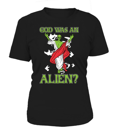 Christian Christianity Funny Alien Jesus Women's T-Shirt