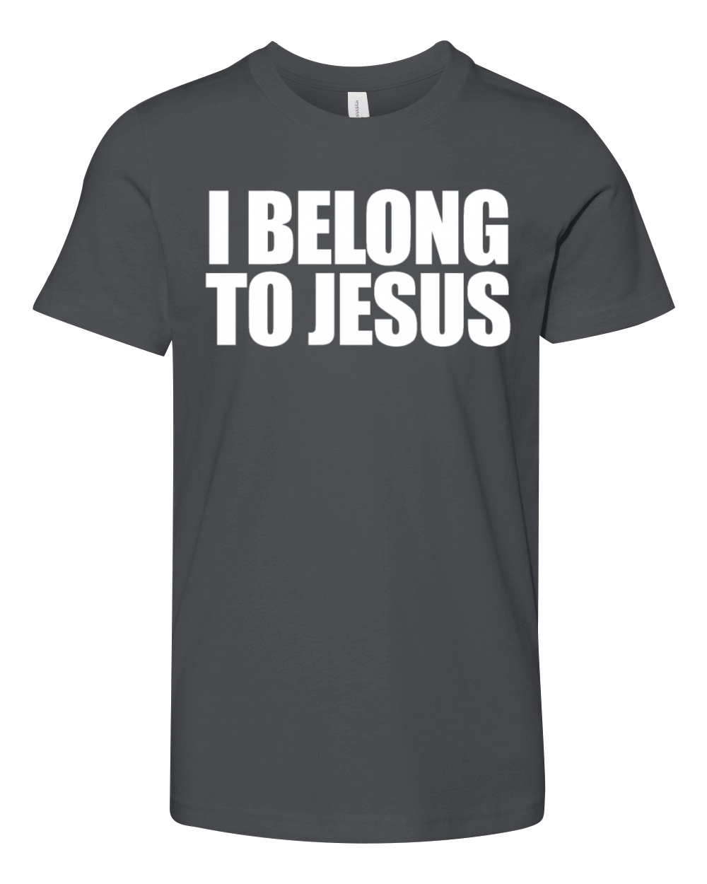 I Belong To Jesus Christian Faith Believer Jesusva Youth Unisex Jersey Tee