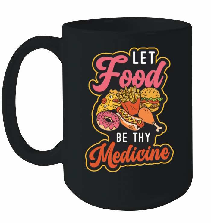 Dietitian Let Food Be Thy Medicine Nutritionist Ceramic Mug