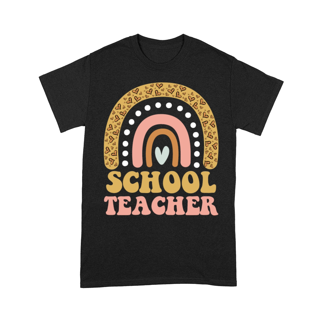 School Teacher Rainbow School Teachers Comfort T-shirt