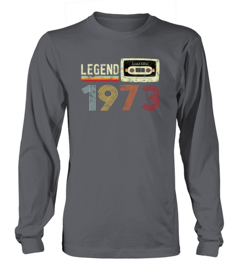 1973 Geburtstag Vintage Cassette Long sleeved Unisex