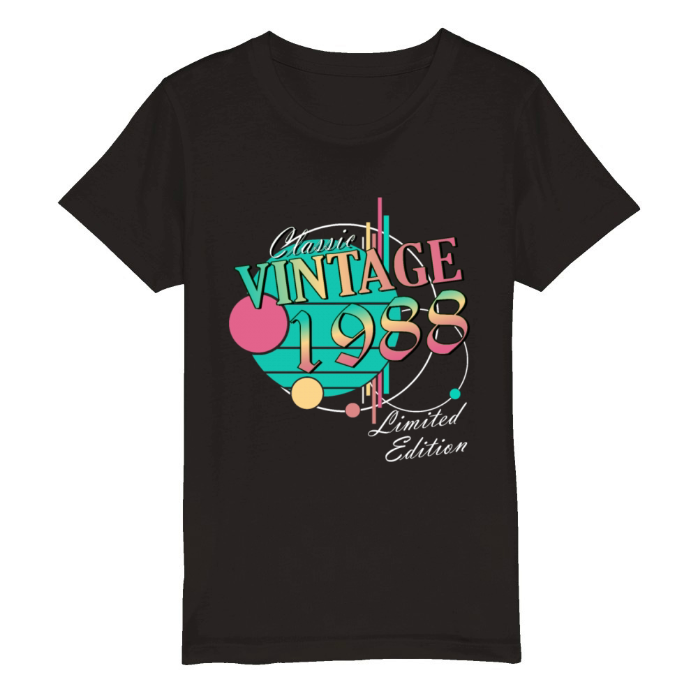 Legendary since 1988 - 35 years Organic Kids Crewneck T-shirt