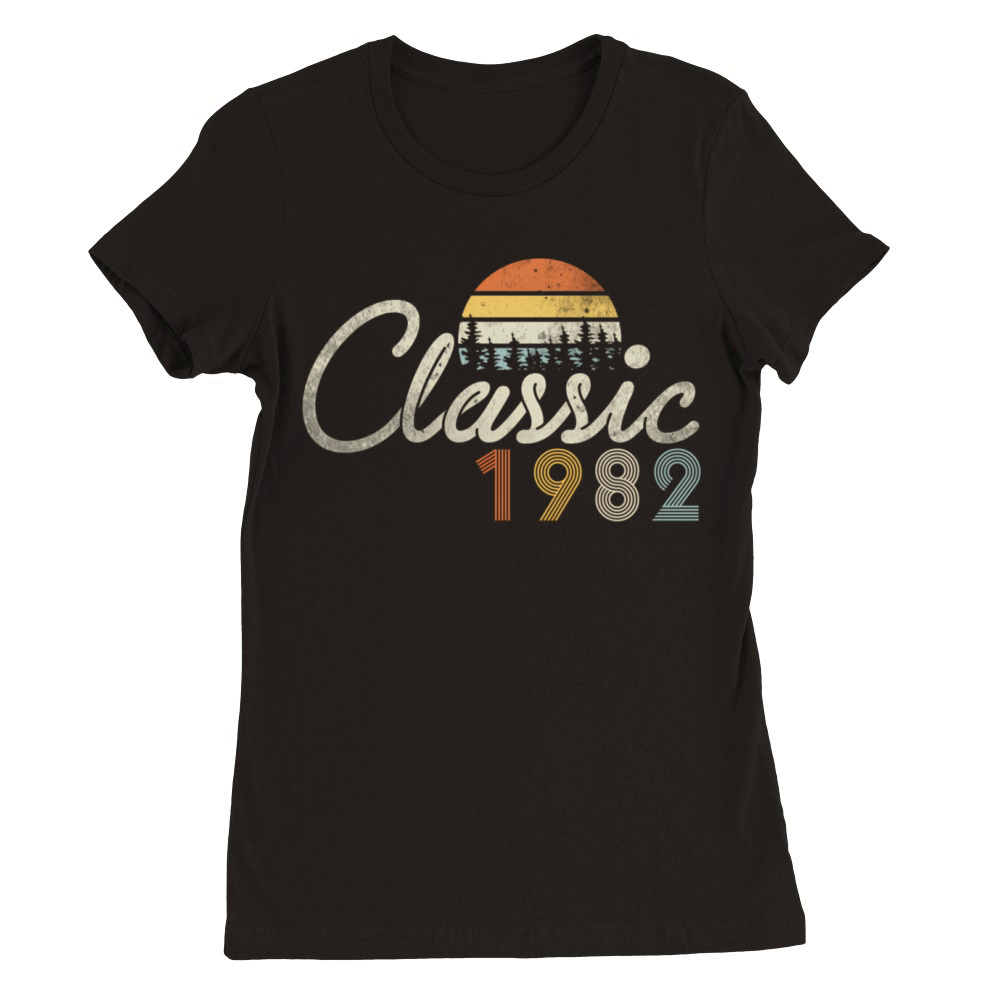 40Th Forest 1982 Premium Womens Crewneck T-shirt