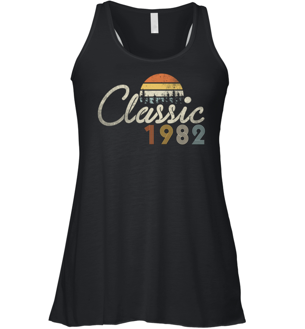 40Th Forest 1982 Women's Flowy Tank Top