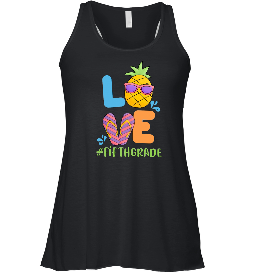 Love Cute Fifth Grade Women's Flowy Tank Top