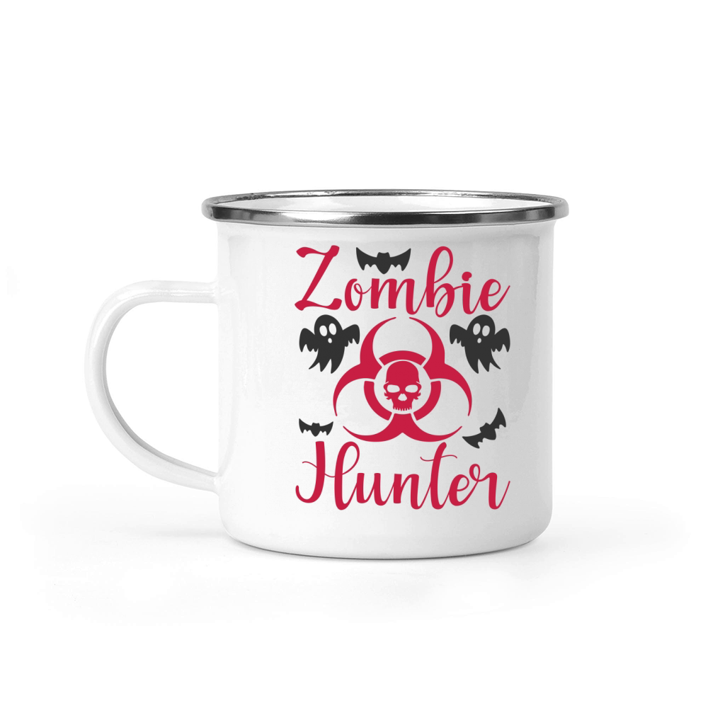 Zombie Hunter Halloween Shirt Cute Deadly Deer Hunting Gift Camping Mug