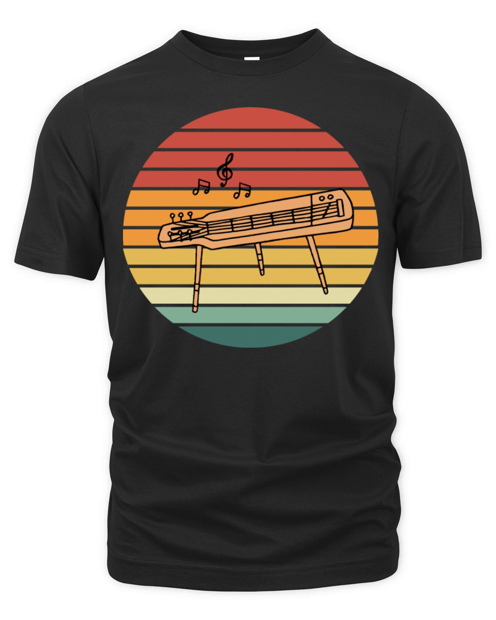 Vintage Pedal Steel Guitar Player Musician Organic Unisex T-shirt