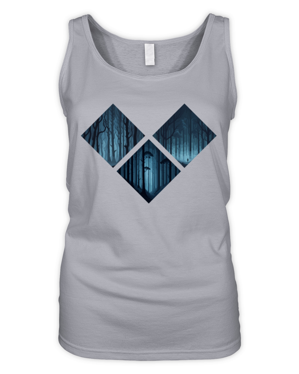 In The Forest Forest Nature Geometric Organic Women's Tank Top