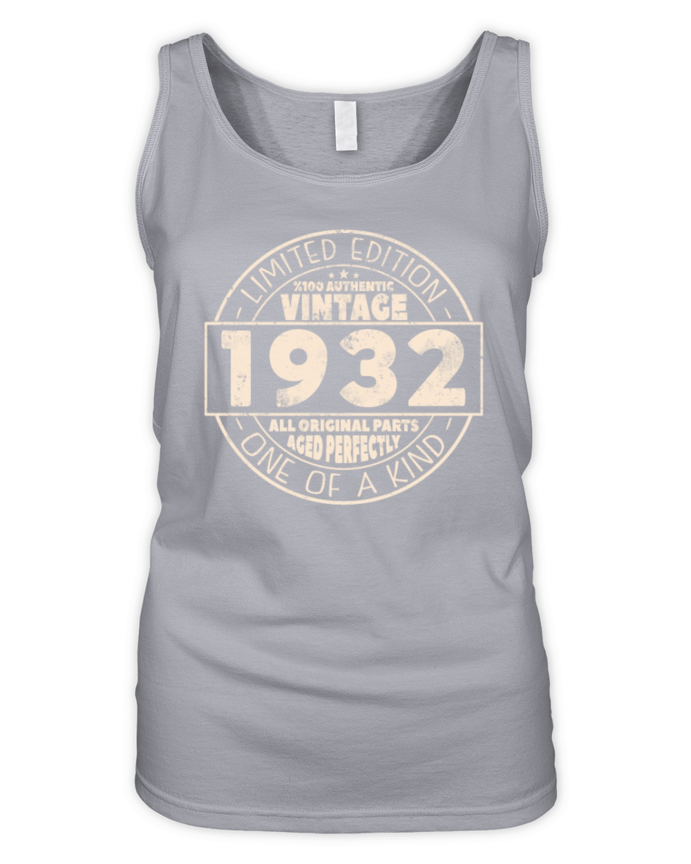 Vintage Retro 1932 Birthday Gift Organic Women's Tank Top