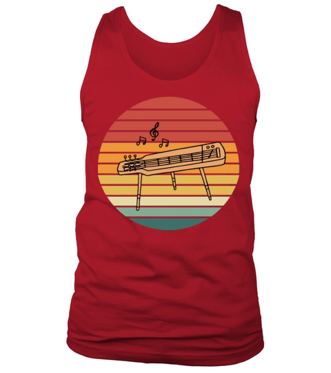 Vintage Pedal Steel Guitar Player Musician Tank Top Unisex