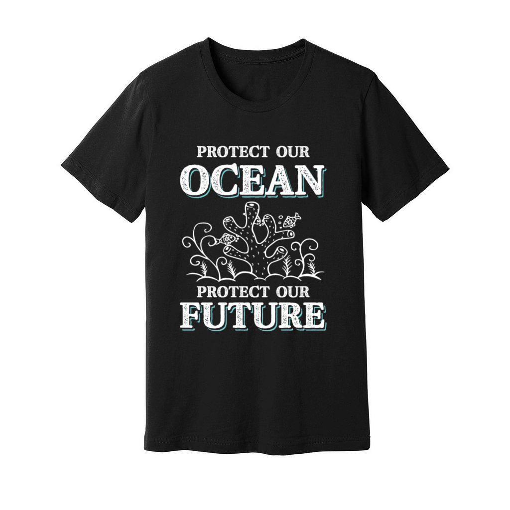 save the ocean Unisex Jersey Tee