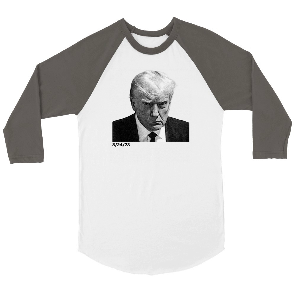 AF Trump 8 24 23 Unisex ¾ sleeve Raglan T-shirt