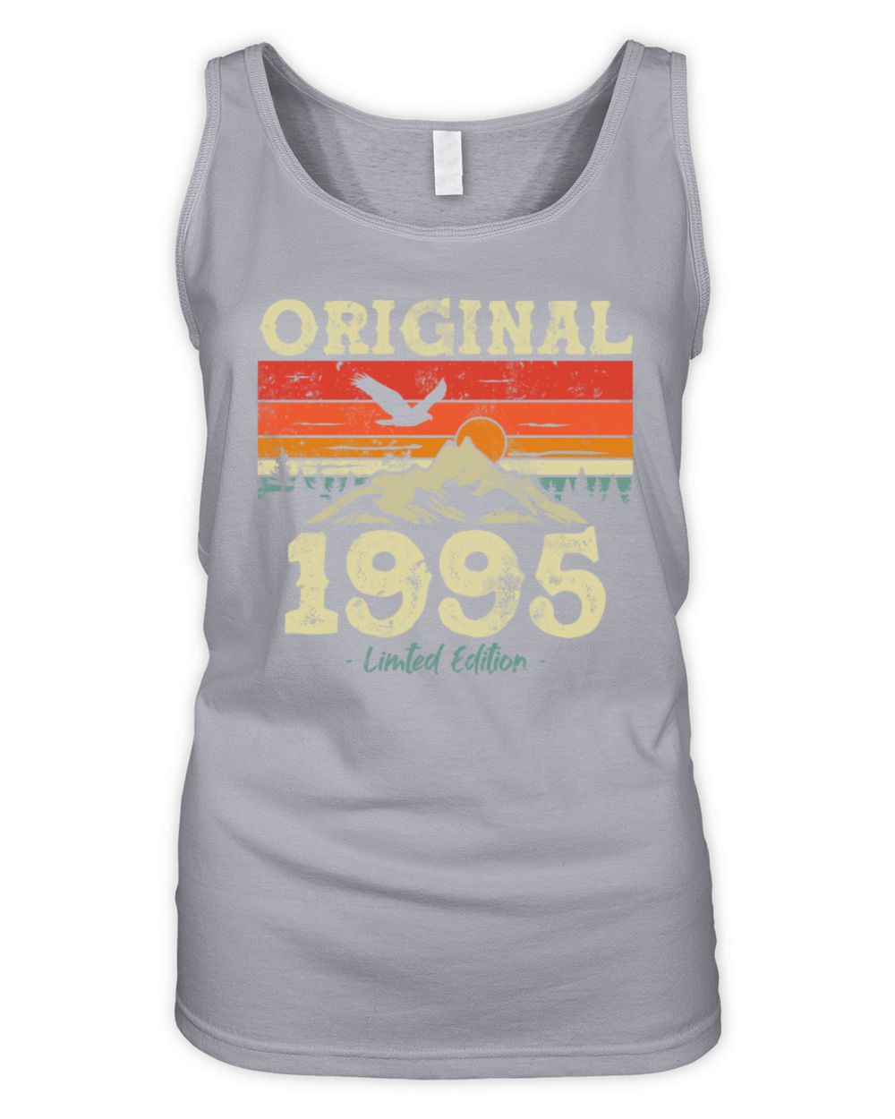 Vintage Retro 1995 Birthday Gift Organic Women's Tank Top