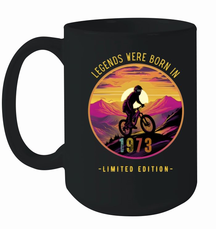 Legends of mountain biking were born in 1973 Ceramic Mug