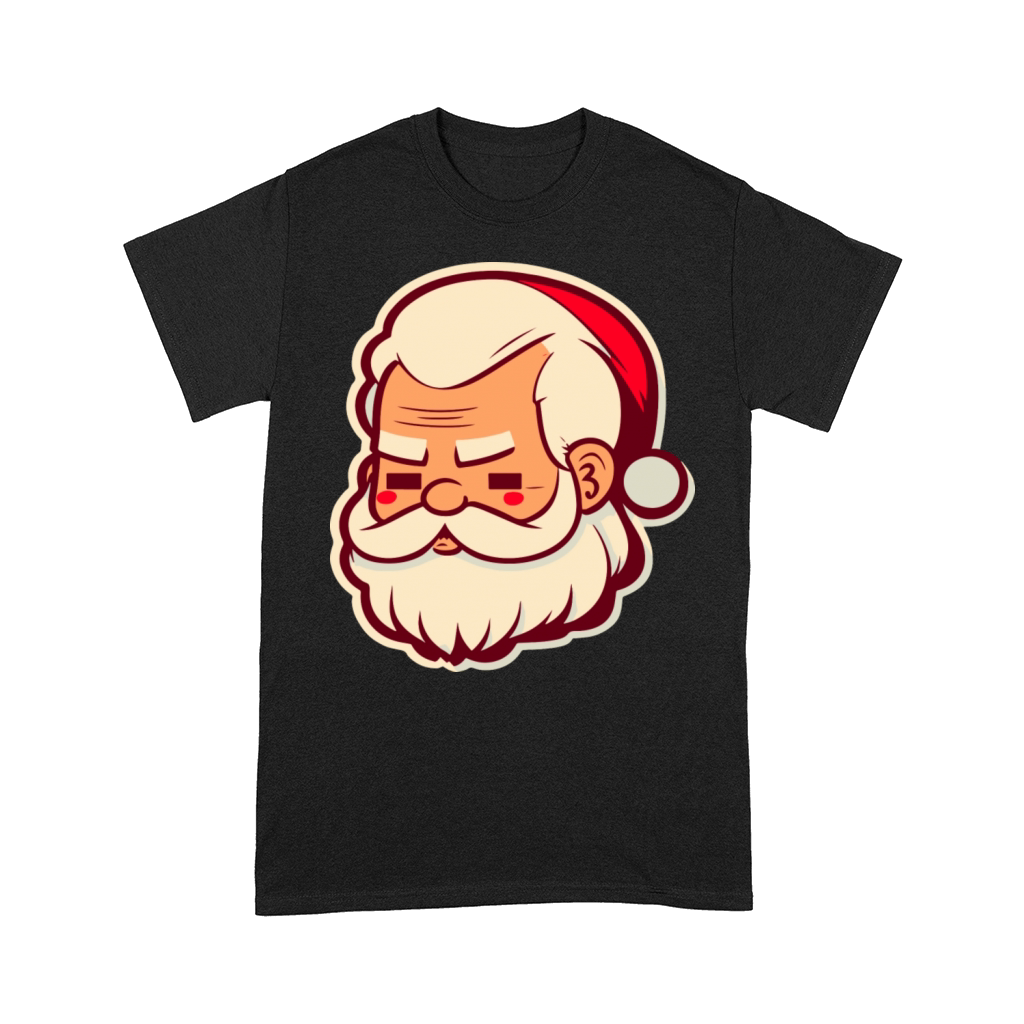 Merry Christmas Vintage Santa Claus Portrait Vector Art Christmas Comfort T-shirt