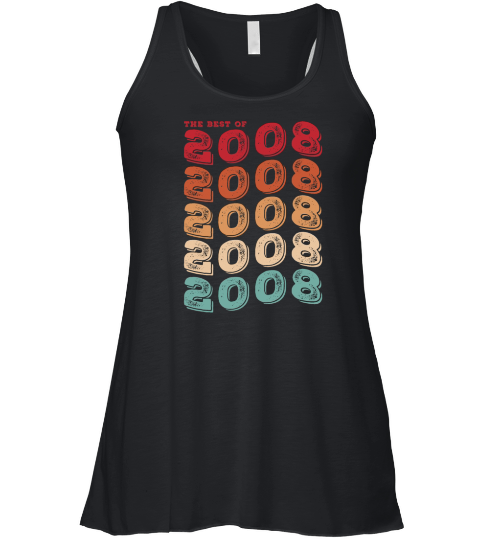 Vintage 2008 Gifts Legend for 15 Year Old - 15th Women's Flowy Tank Top