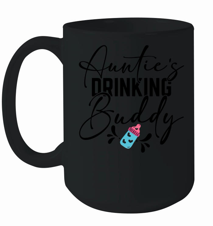 Aunties drinking buddy Ceramic Mug