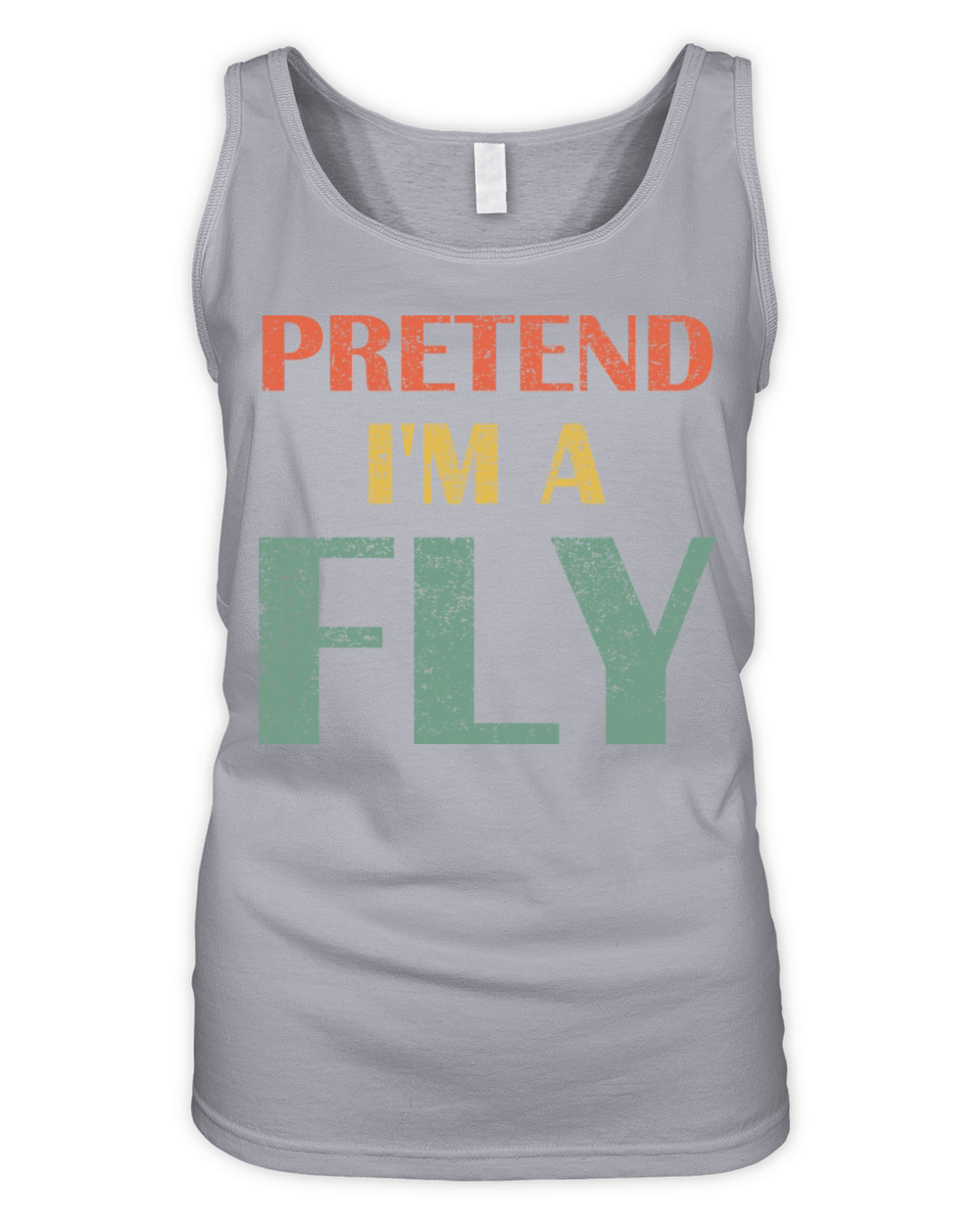 Pretend I m A Fly Organic Women's Tank Top