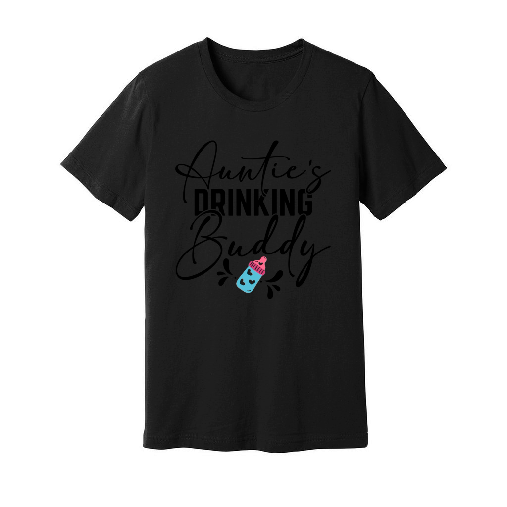 Aunties drinking buddy Unisex Jersey Tee