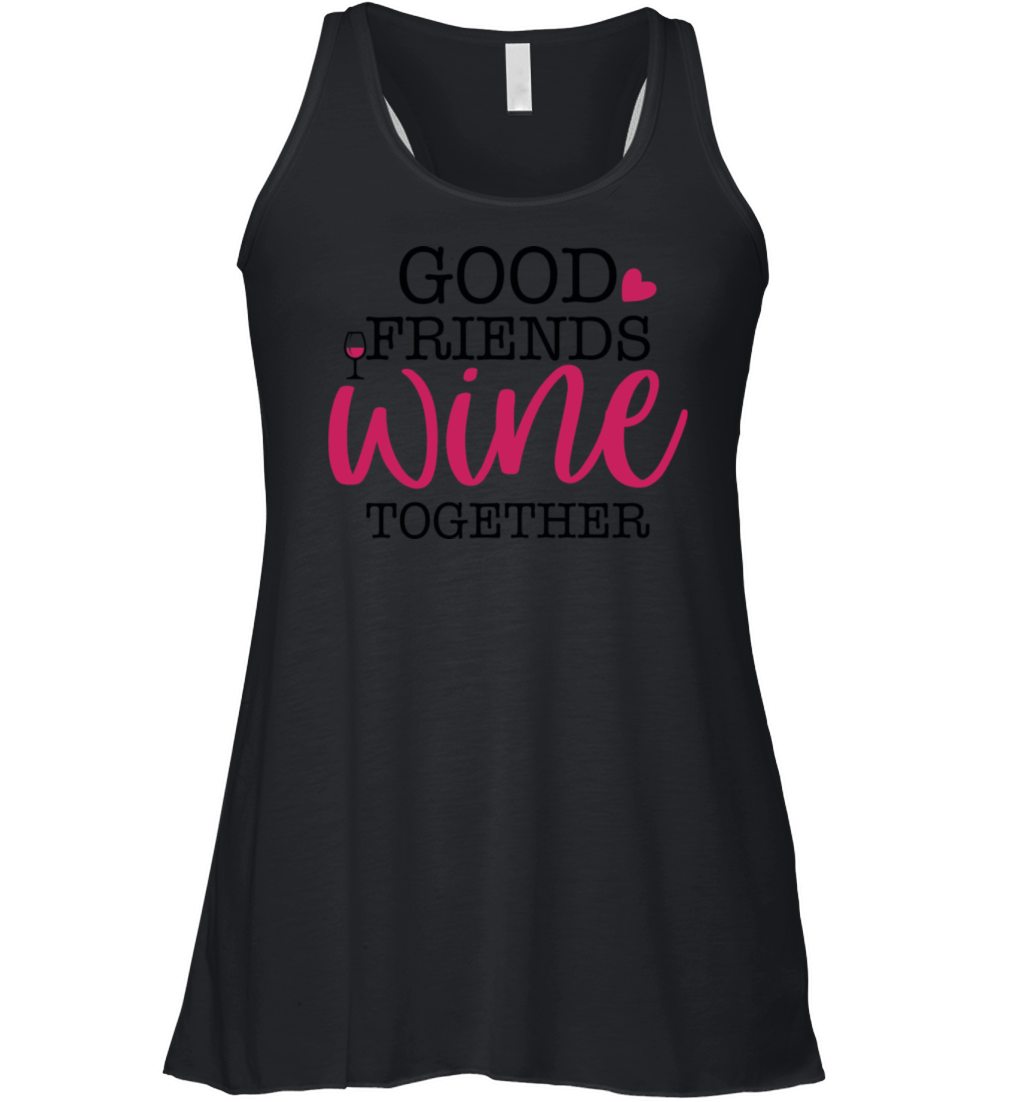 Best Friends Wine Together Women's Flowy Tank Top