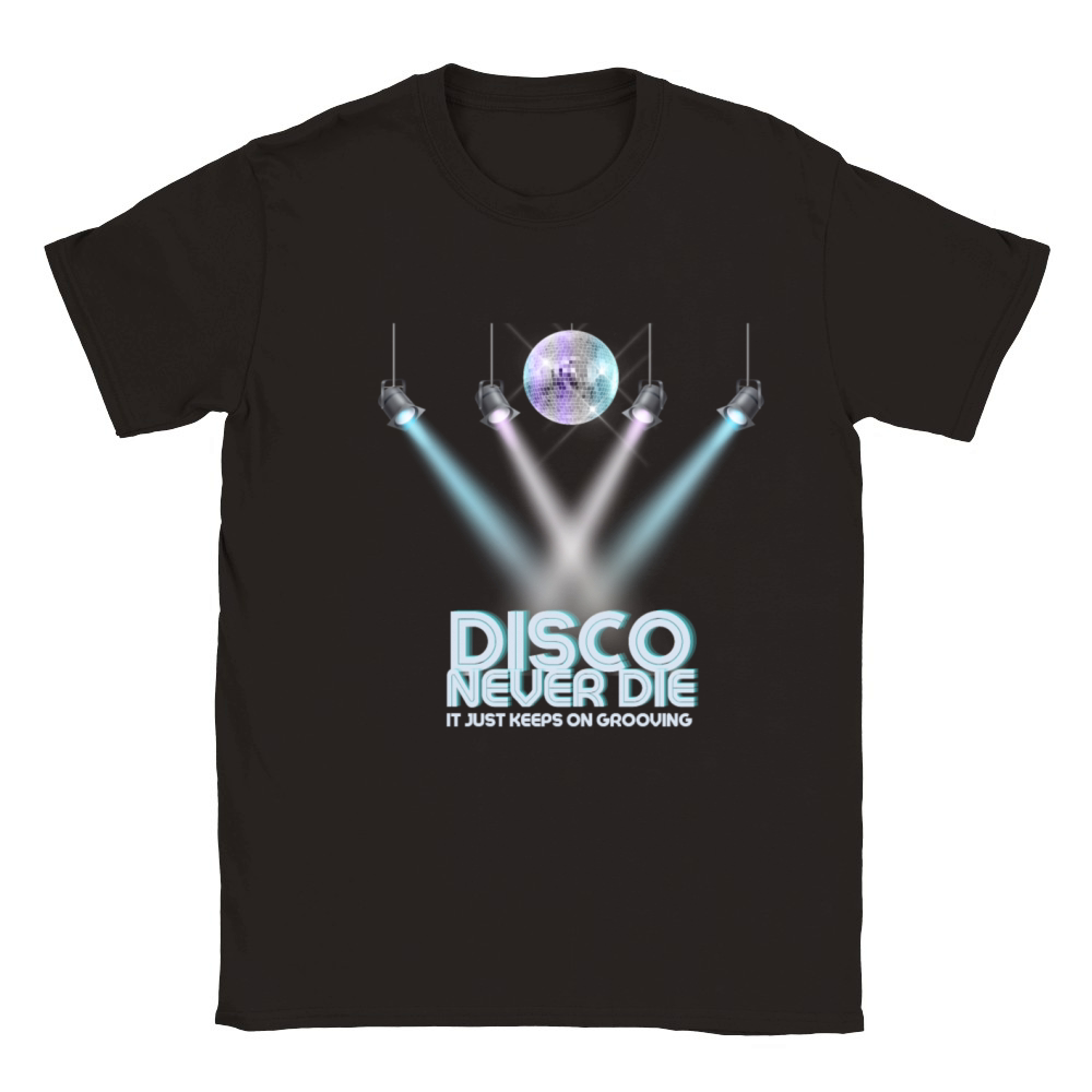 disco never die retro Classic Kids Crewneck T-shirt
