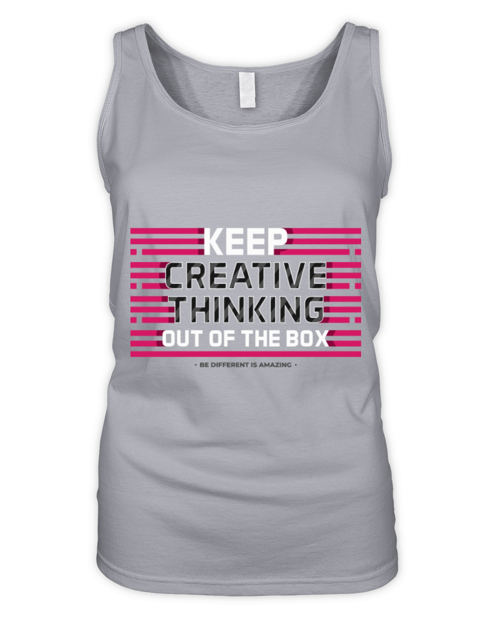 Keep creative thinking Organic Women's Tank Top