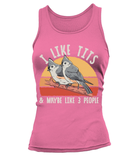 Bird Watcher Retro Vintage Tit Tank top Woman