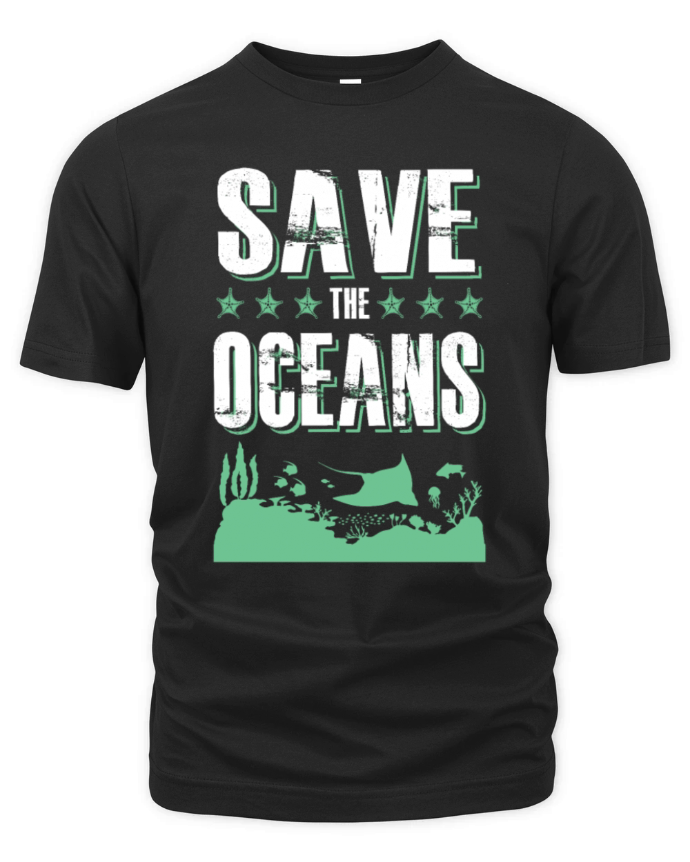save the ocean Organic Unisex T-shirt