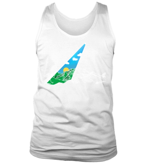 Cloudy Sky Tank Top Unisex