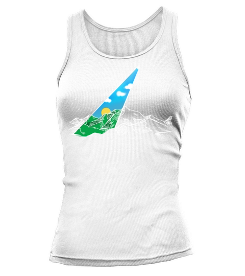 Cloudy Sky Tank top Woman