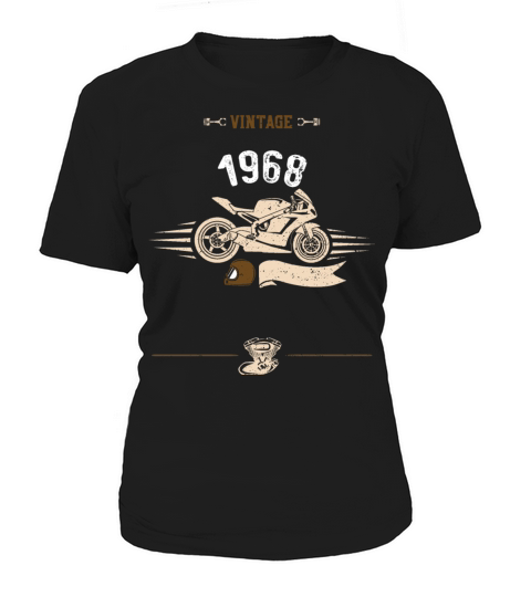 Vintage 1968 - Motorcycle Women's T-Shirt