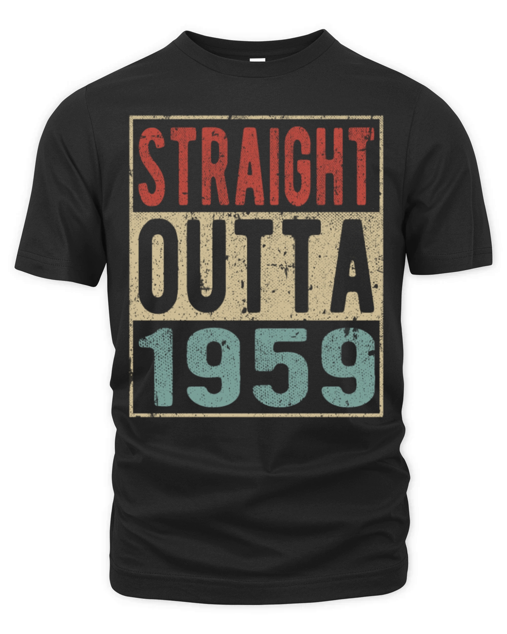 Straight Outta 1959 Organic Unisex T-shirt