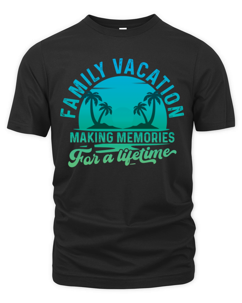 Summer Family Vacation Making Memories Organic Unisex T-shirt