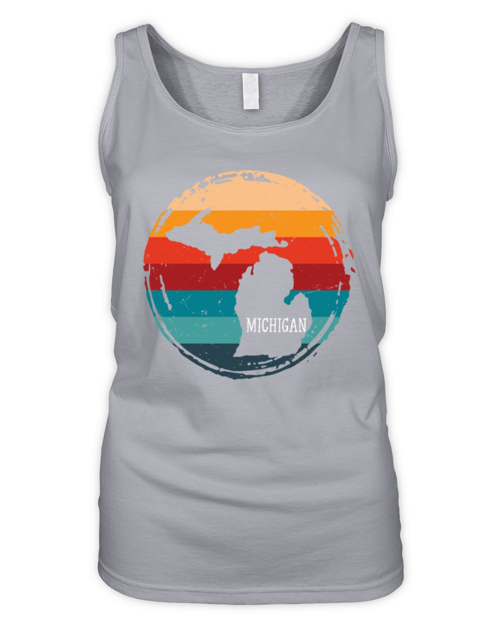 Michigan Usa Staate Organic Women's Tank Top