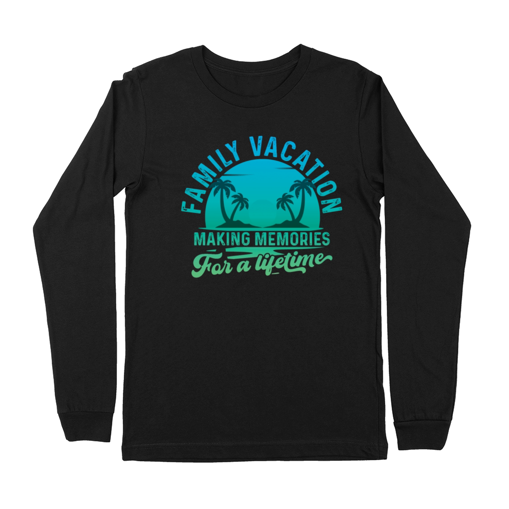 Summer Family Vacation Making Memories Premium Long Sleeve