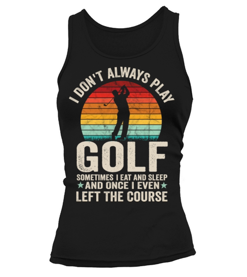 Fathers Day Gifts For Golf Dad Funny Golf Meme Tank top Woman