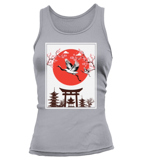 Vintage Retro Japanese Art Style Japan Lover Tank top Woman