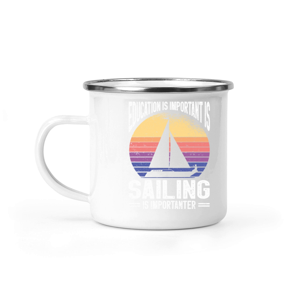 Sailing Gift Sailboat Boating Captain Best Sailor Camping Mug