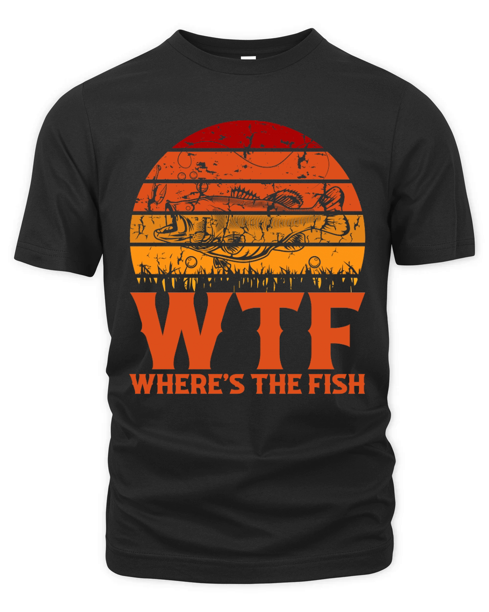 WTF Wheres The Fish Organic Unisex T-shirt