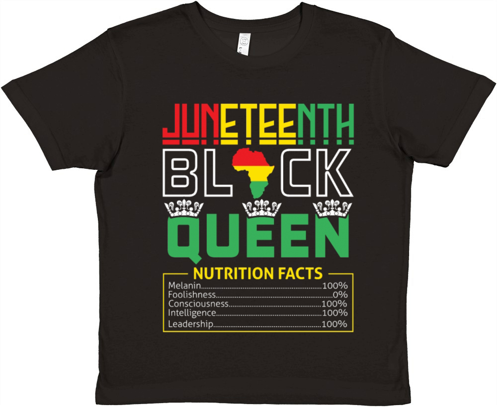 Facts Celebrate Juneteenth Black History Premium Kids Crewneck T-shirt