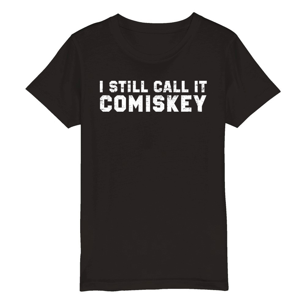 I STILL CALL IT COMISKEY Chicago Baseball Vintage Organic Kids Crewneck T-shirt