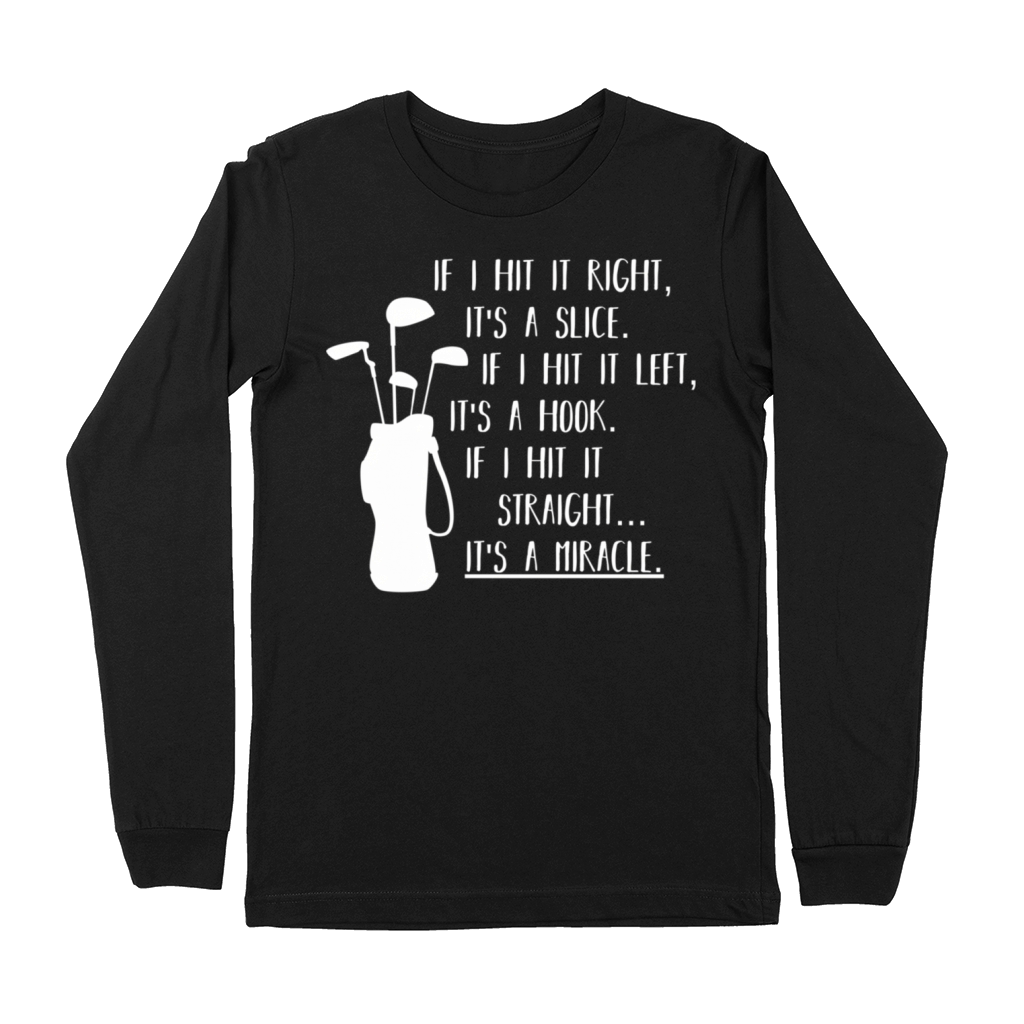 Golf Sayings Golfing Premium Long Sleeve