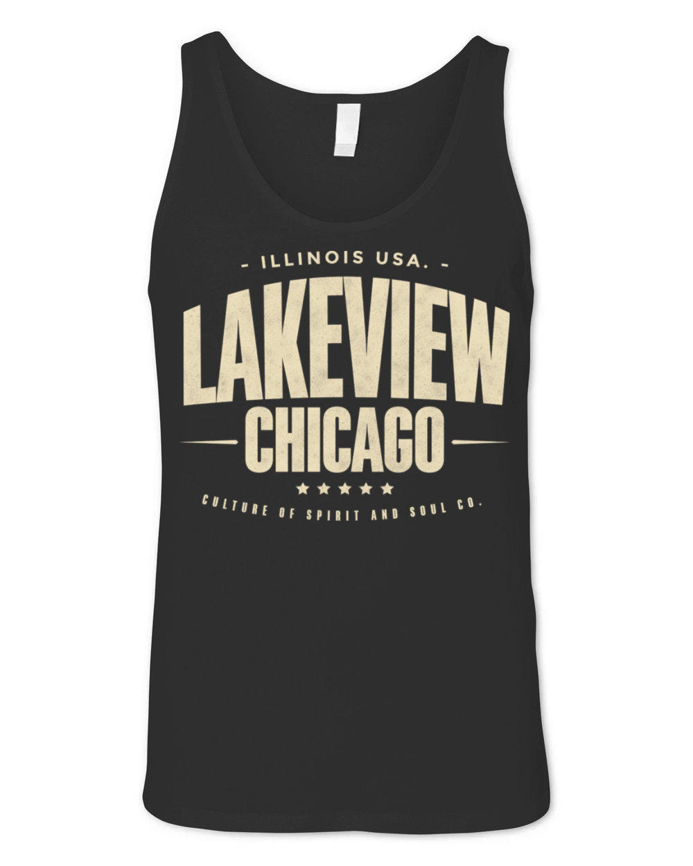 Lakeview Chicago Illinois IL Vintage Sports Unisex Jersey Tank