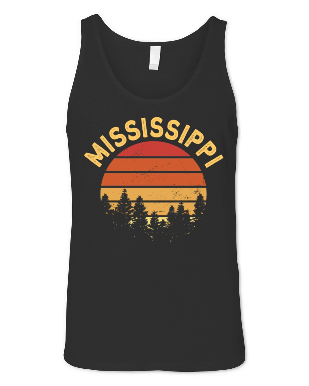 Mississippi Usa Staate Unisex Jersey Tank