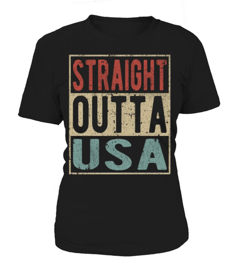 Straight outta USA Women's T-Shirt