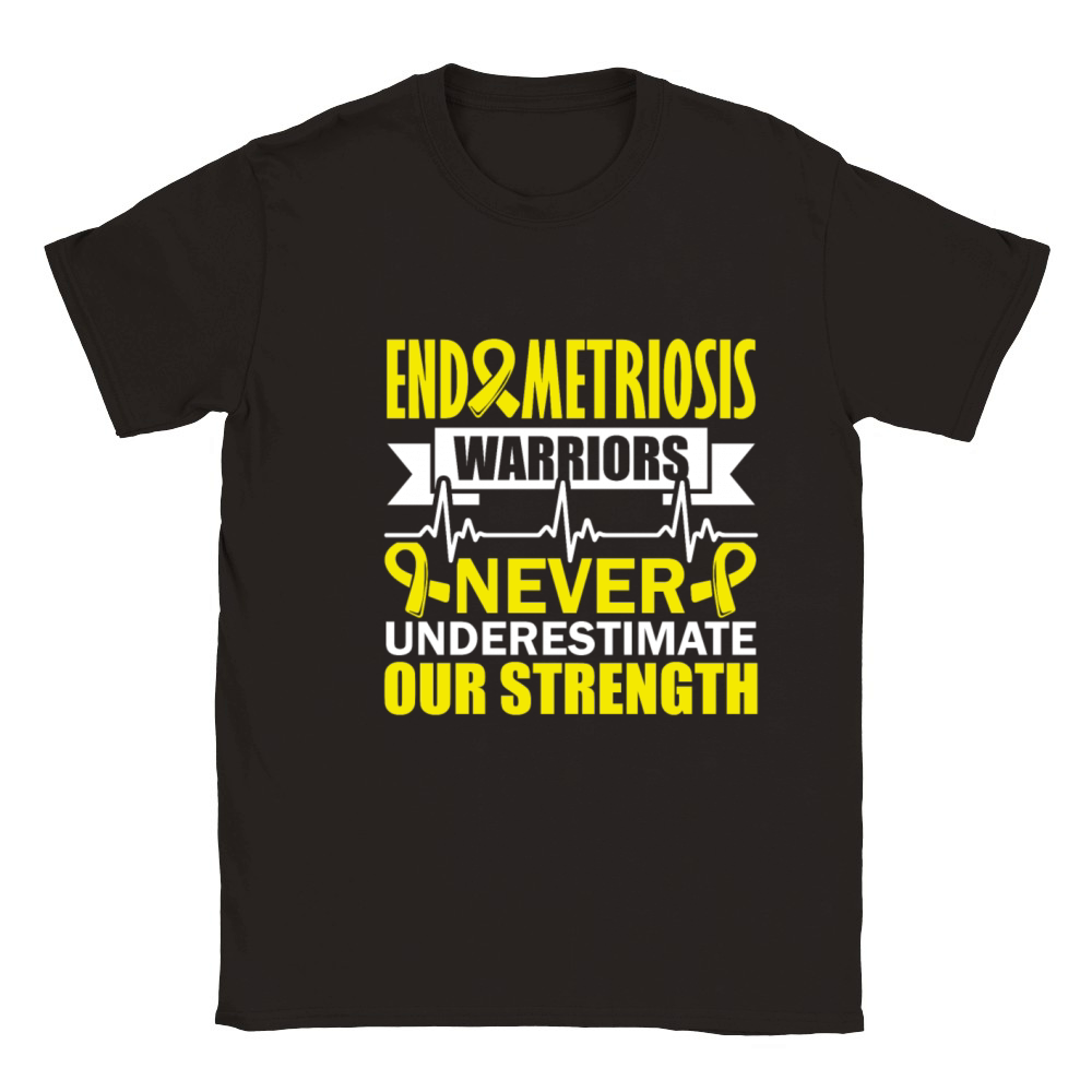 Endometriosis Warriors Uterus Removal Classic Kids Crewneck T-shirt