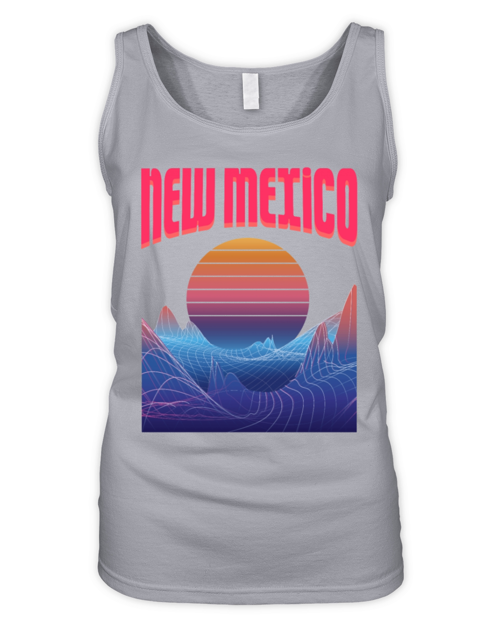 New Mexico Usa Staate Organic Women's Tank Top