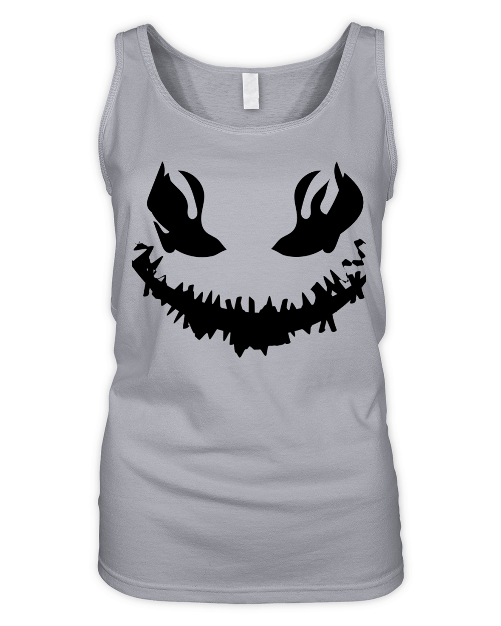 Scary faces halloween (25) Organic Women's Tank Top
